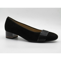 Overview image: Ara pump zwart suede 02