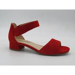 Overview image: Caprice sandalet rood suede 01