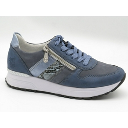 Overview image: Rieker sneaker blauw 21