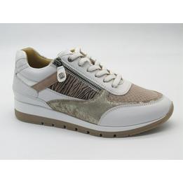 Overview image: Helioform sneaker wit combi taupe 31