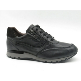 Overview image: Caprice sneaker zwart leder 22