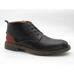 Overview image: van Lier veterboot blauw leder 02