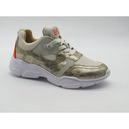 Overview image: Braqeez sneaker brons combi 11
