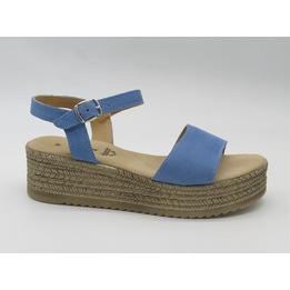 Overview image: s Oliver sandaal blauw suede 31