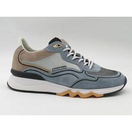 Overview image: Floris van Bommel sneaker blauw combi 31